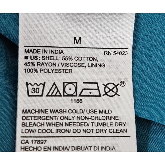 Old Navy Tropical Smocked Tiered Midi Sundress Beach Vacation Womens Size Medium - Picture 10 of 11